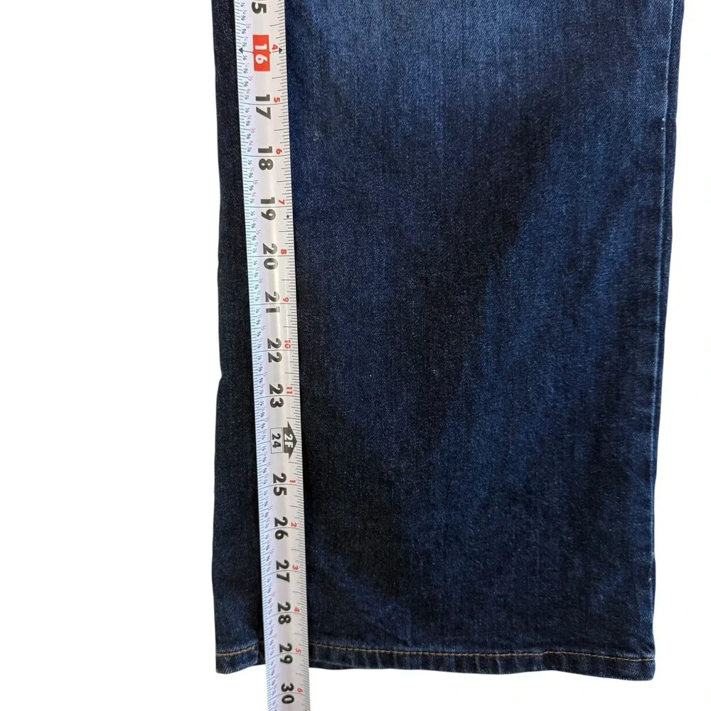 Levis Signature‎ Relaxed 99% Cotton Stretch Dark Wash Jeans Men's Sz 40x30 #562